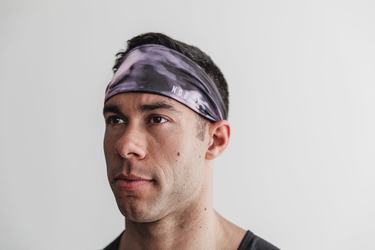 Nobull Headband 4" Tie-Dye Men's Headband Pink Black | Australia (SF4729)